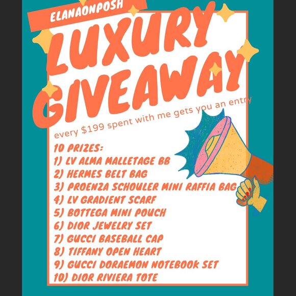 Handbags - ELANAONPOSH LUXURY GIVEAWAY